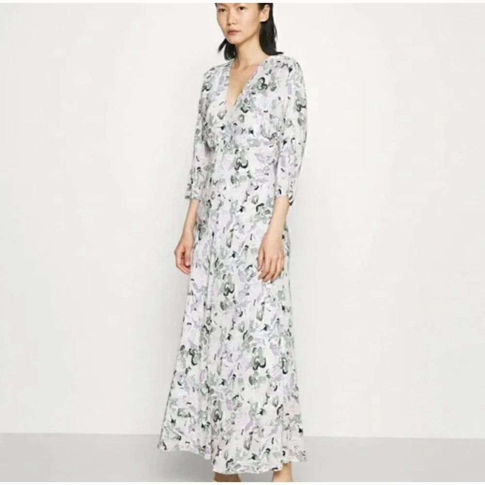 Club Monaco Drape Sleeve Dress 00 - Picture 5 of 13